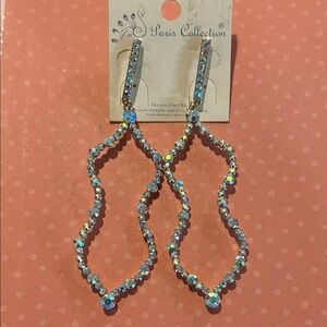 Iridescent Crystal Earrings